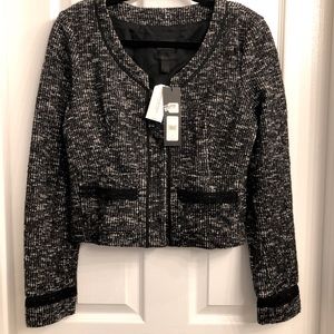 NWT Italian Wool Tweed Blazer